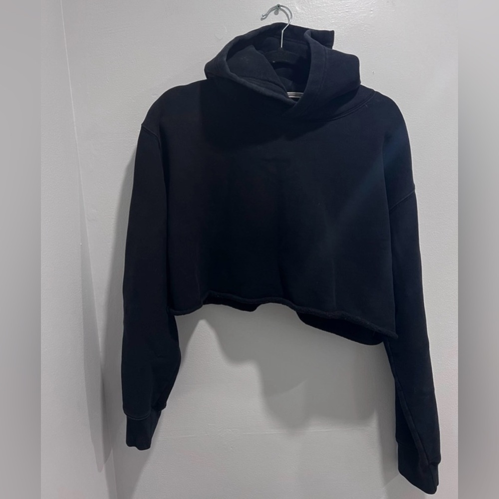 Raw Hemmed TNA Cropped Hoodie